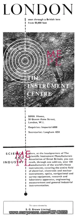 : S.G.Brown Instruments 1958 : S.G.Brown Instruments 1958
