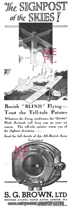 : S.G.Brown Pitch Azimuth Indicator : S.G.Brown Pitch Azimuth Indicator