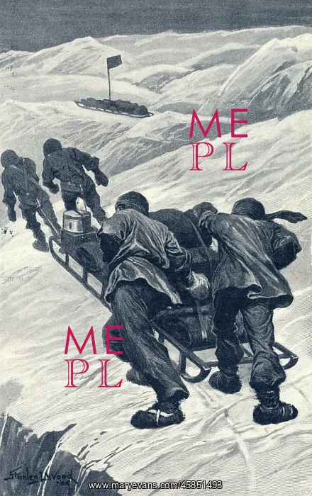 : SHACKLETON / SLEDGING / 1908 : SHACKLETON / SLEDGING / 1908