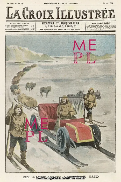 : SHACKLETON'S SLED-CAR : SHACKLETON'S SLED-CAR