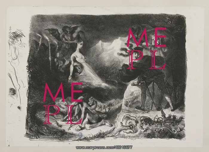 : The shade of Marguerite appears to Faust : The shade of Marguerite appears to Faust