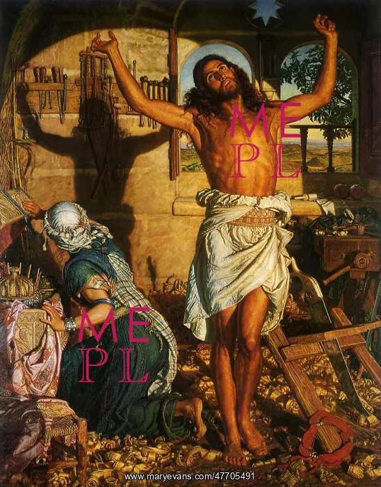 : The Shadow of Death, by Holman Hunt : The Shadow of Death, by Holman Hunt