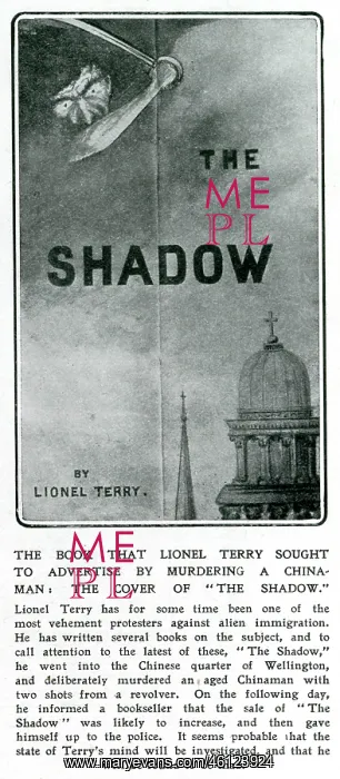 : The Shadow by Lionel Terry : The Shadow by Lionel Terry