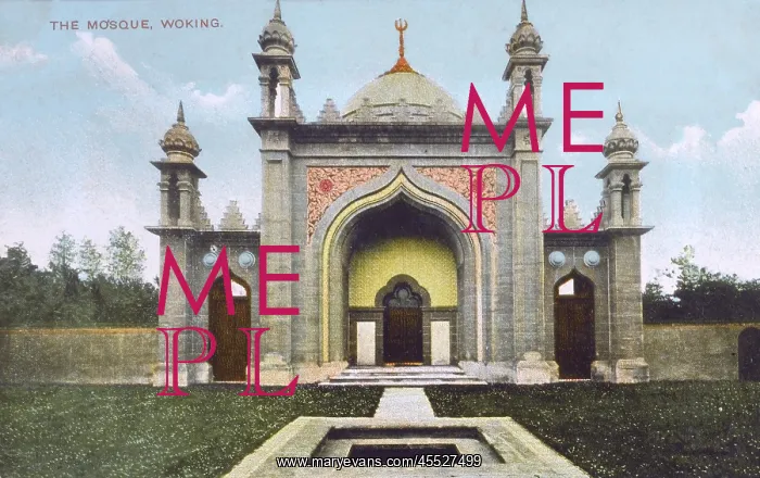 : The Shah Jahan Mosque, Woking, Surrey : The Shah Jahan Mosque, Woking, Surrey