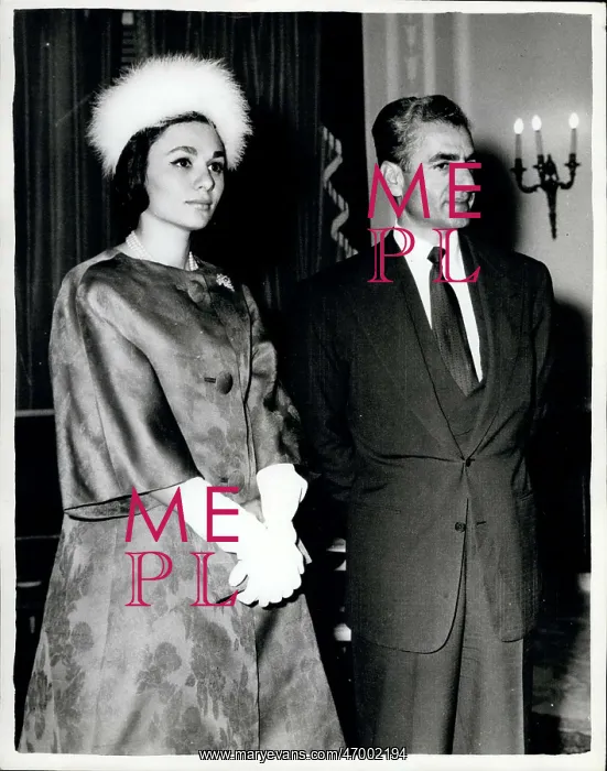 : Shah Of Persia and Queen Farah in Rome : Shah Of Persia and Queen Farah in Rome