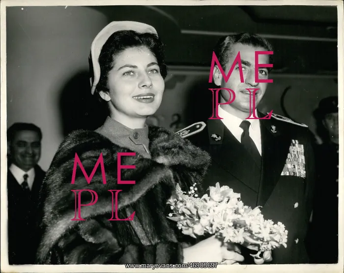 : Shah Of Persia and Queen Soraya : Shah Of Persia and Queen Soraya