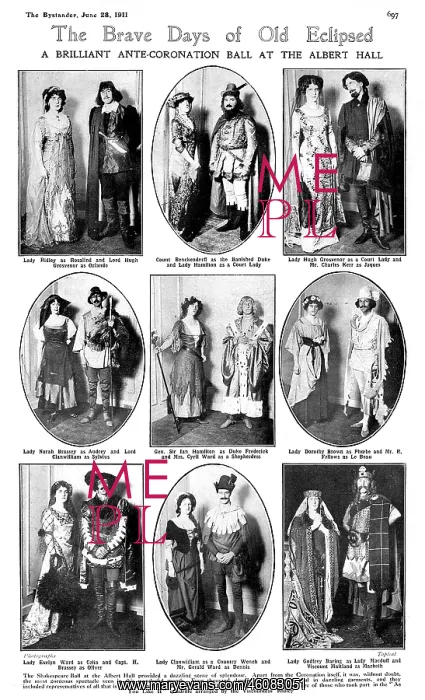 : The Shakespeare Ball at the Albert Hall, 1911 : The Shakespeare Ball at the Albert Hall, 1911