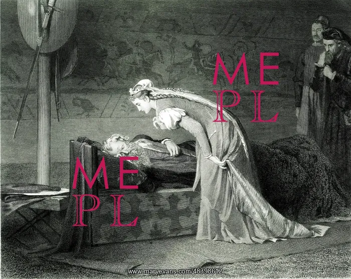  : Shakespeare, King Lear and Cordelia by Marcus Stone