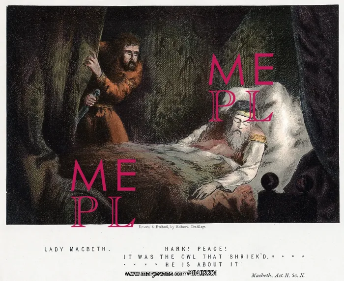: Shakespeare Macbeth first performed circa 1606 : Shakespeare Macbeth first performed circa 1606