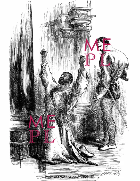 : Shakespeare Othello Act 3 Sc.3: Iago leads Othello : Shakespeare Othello Act 3 Sc.3: Iago leads Othello