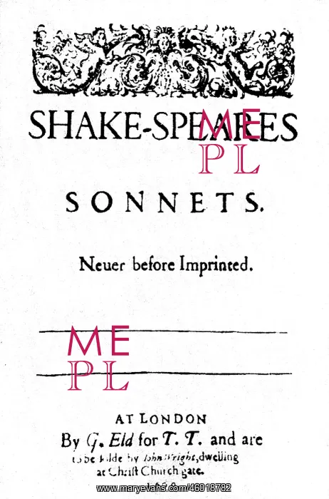 : Shakespeare, William, Sonnets : Shakespeare, William, Sonnets