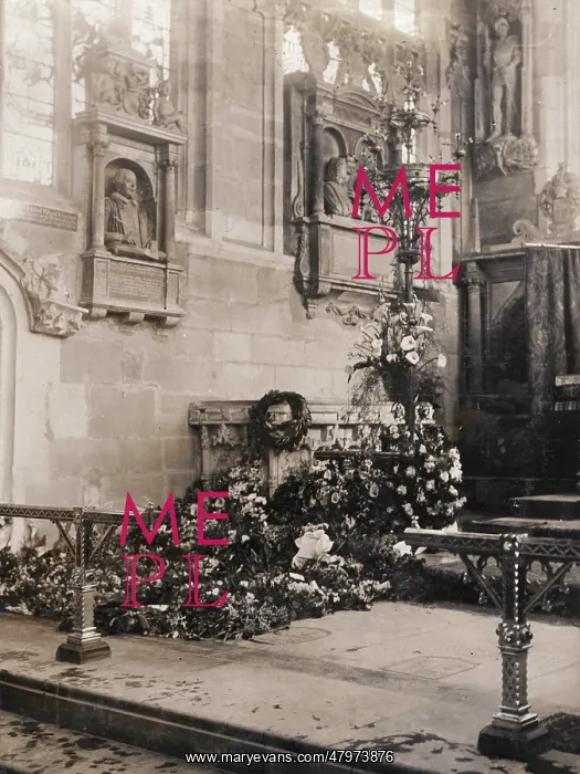 : Shakespeare's grave, Stratford upon Avon : Shakespeare's grave, Stratford upon Avon