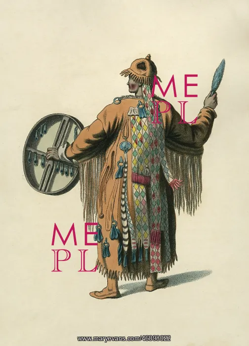 : Shaman from Bratsk, Siberia, Eastern Russia : Shaman from Bratsk, Siberia, Eastern Russia