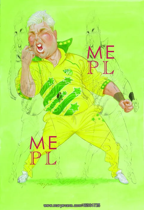 : Shane Warne - Australian cricketer : Shane Warne - Australian cricketer