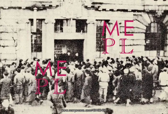 : Shanghai Students Demonstrate in Front of the : Shanghai Students Demonstrate in Front of the