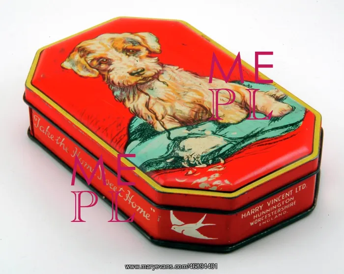 : Sharps Toffee tin : Sharps Toffee tin