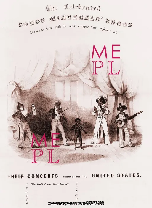 : Sheet music of the Congo Minstrels, an early ? : Sheet music of the Congo Minstrels, an early ?