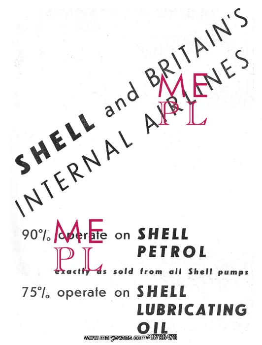  : Shell Aviation Fuel & Oil