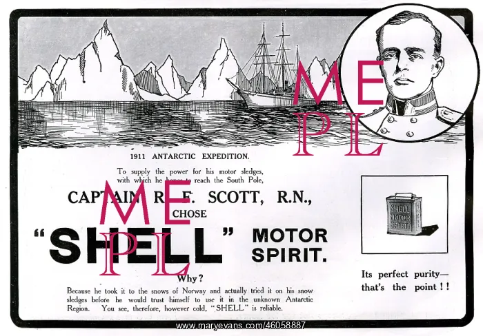 : Shell Motor Spirit advertisement : Shell Motor Spirit advertisement