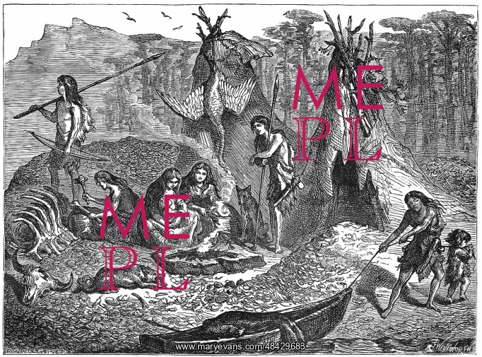 : Shell Mound People or Kitchen-Middeners. Late : Shell Mound People or Kitchen-Middeners. Late
