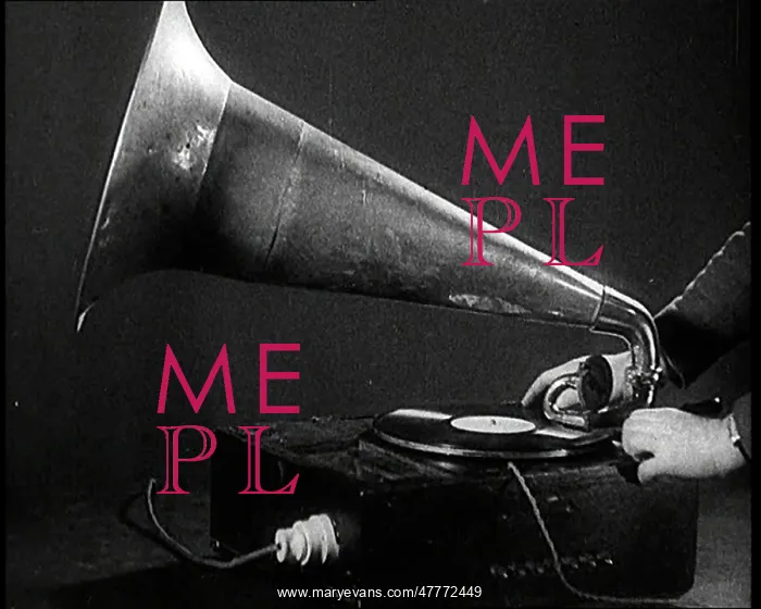 : A Shellac Record Playing on a Gramophone : A Shellac Record Playing on a Gramophone