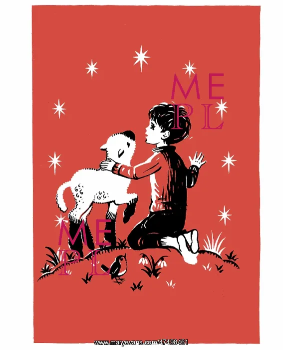 : Shepherd boy and lamb : Shepherd boy and lamb
