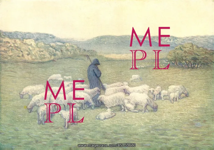 : The Shepherd And His Flock : The Shepherd And His Flock