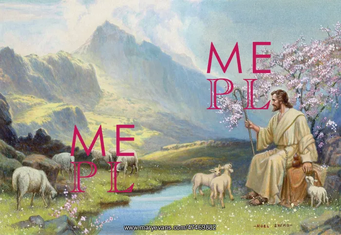 : Shepherd of the Hills ' Jesus in mountains : Shepherd of the Hills ' Jesus in mountains