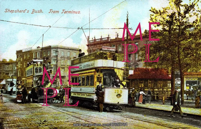  : Shepherd's Bush tram terminus, West London