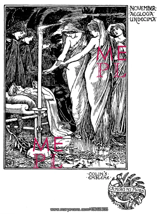: Shepherd's Calendar - Months of the year - November : Shepherd's Calendar - Months of the year - November