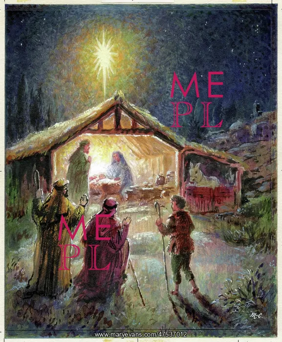  : Shepherds outside the Holy Stable