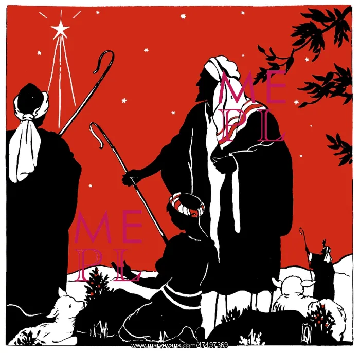  : Shepherds and shepherd boy gazing at star
