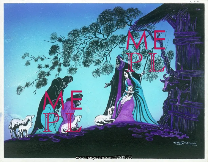 : Shepherds visiting the Holy Stable : Shepherds visiting the Holy Stable