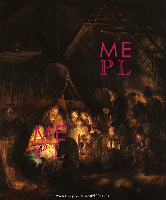 : Shepherds Worship the Child, by Rembrandt : Shepherds Worship the Child, by Rembrandt