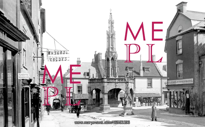  : Shepton Mallet, the Cross 1899