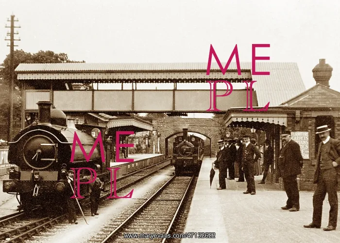  : Shepton Mallet Railway Station, early 1900s