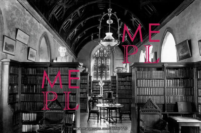  : Sherborne, Kings School Library 1900