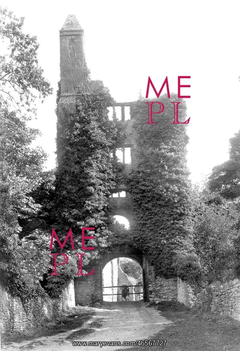  : Sherborne, Old Castle Ruins 1900