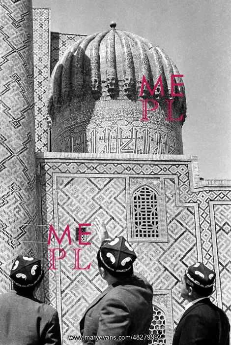 : Sherdor M?dr?sasi in Samarkand, 1968 : Sherdor M?dr?sasi in Samarkand, 1968