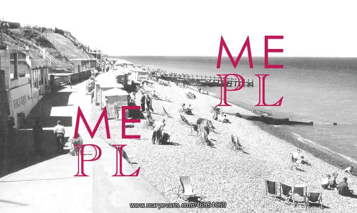  : Sheringham, West Beach c1955
