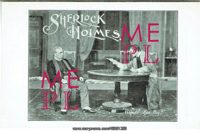 : Sherlock Holmes by Arthur Conan Doyle and William Gillette : Sherlock Holmes by Arthur Conan Doyle and William Gillette