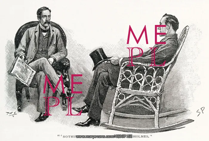 : Sherlock Holmes - Holmes visits watson at his office : Sherlock Holmes - Holmes visits watson at his office