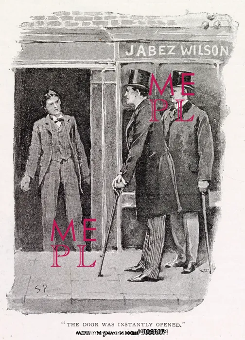 : Sherlock Holmes - Holmes and Watson meet Vincent Spaulding : Sherlock Holmes - Holmes and Watson meet Vincent Spaulding
