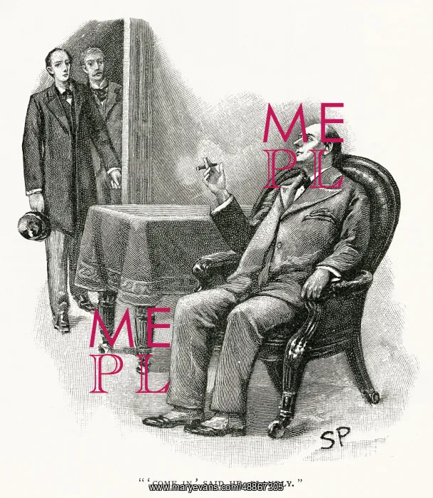 : Sherlock Holmes - Mycroft surprises Holmes and Watson : Sherlock Holmes - Mycroft surprises Holmes and Watson