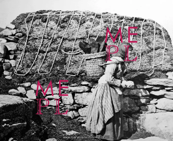  : A Shetland Knitter - Victorian period