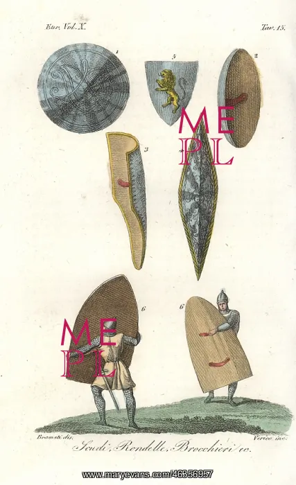 : Shield, buckler and targe : Shield, buckler and targe