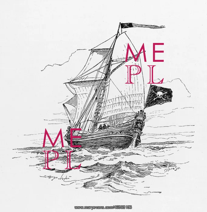 : Ship Flying Jolly Roger : Ship Flying Jolly Roger