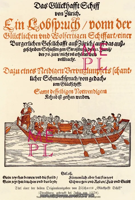 : SHIP OF FOOLS C1550 : SHIP OF FOOLS C1550