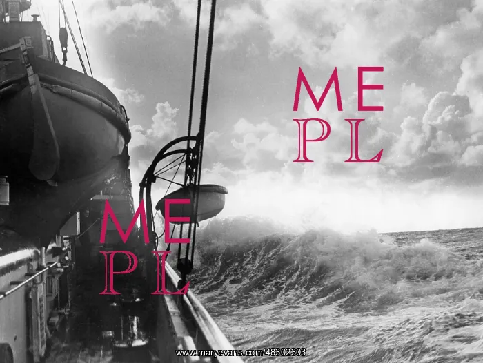 : Ship in heavy sea, undated shot : Ship in heavy sea, undated shot