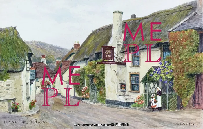 : The Ship Inn, Porlock, Somerset : The Ship Inn, Porlock, Somerset